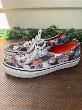 Vans Cat Print Shoes